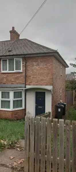 House For Rent in Birmingham, England