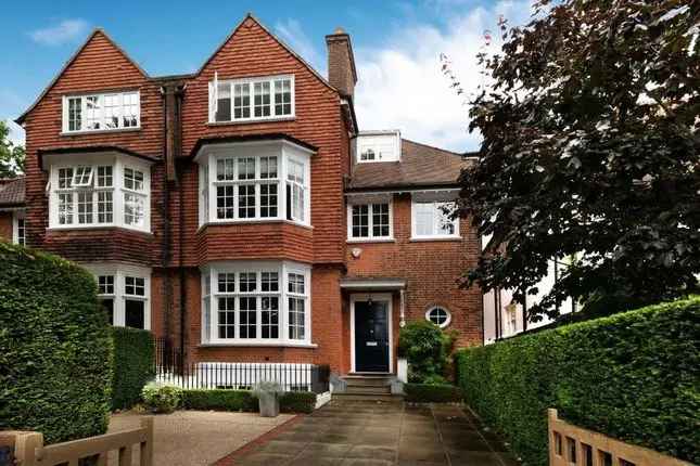 Semi-detached house for sale in Ferncroft Avenue, Hampstead, London NW3