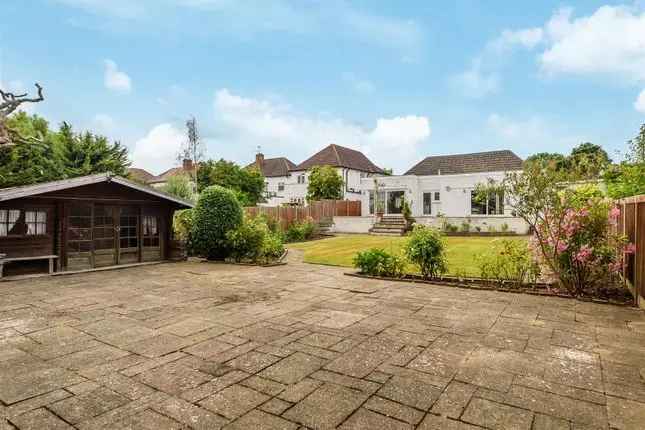 Detached bungalow for sale in Salmon Street, London NW9