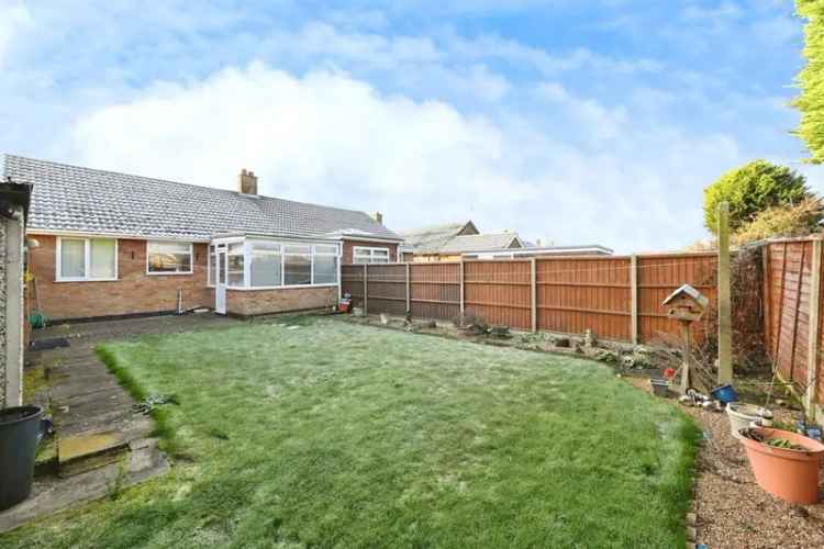Three Bedroom Semi Detached Bungalow Near King's Lynn Town Centre
