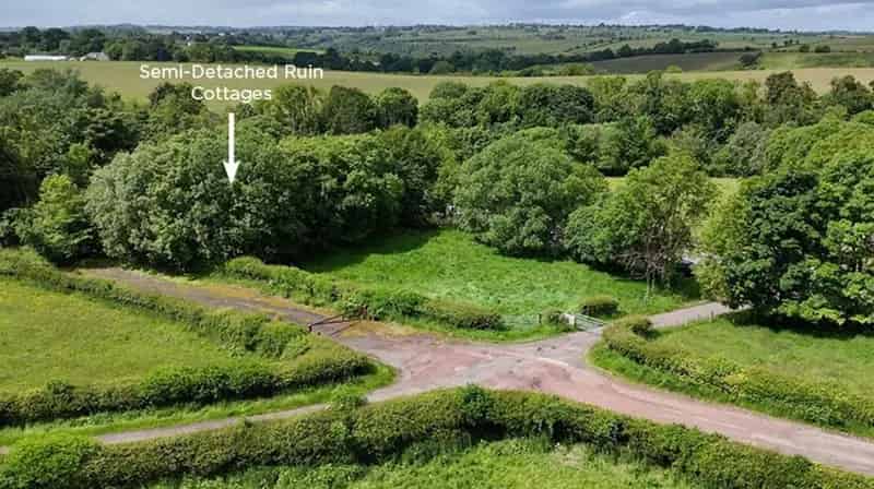 Semi-Detached Ruin Cottages and Land for Sale