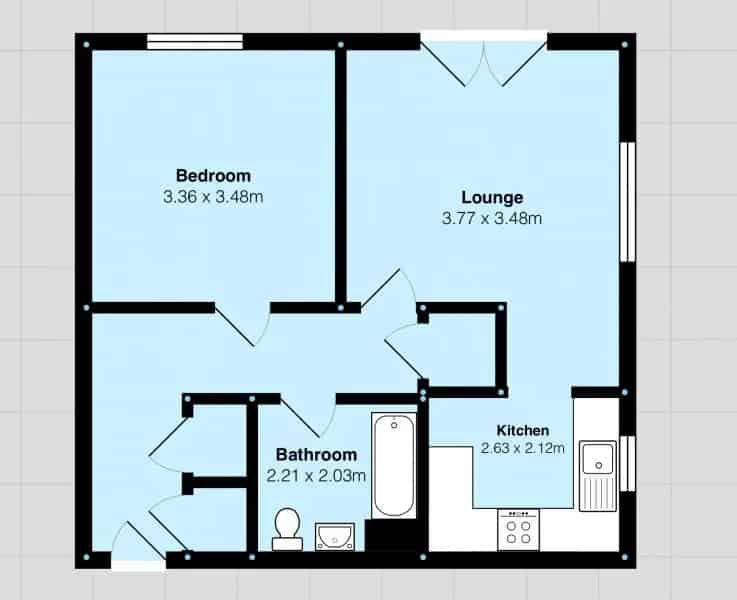 1 Bedroom Apartment Birmingham - Modern, Energy Efficient, Low Costs