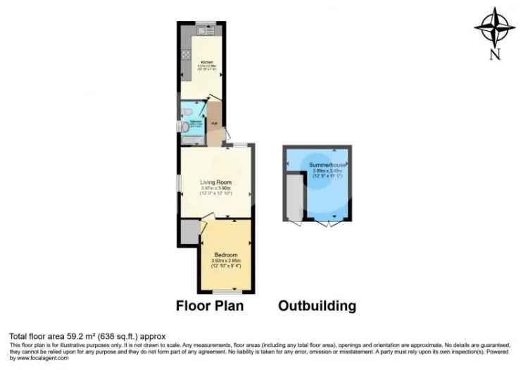 1 Bedroom Maisonette Near Dartford Town Centre