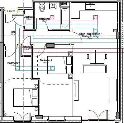 2 bedroom flat/apartment in Hadleigh