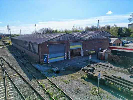 Knottingley Train Maintenance Depot: 6.81-Acre Secure Site with 9 Train Access Doors