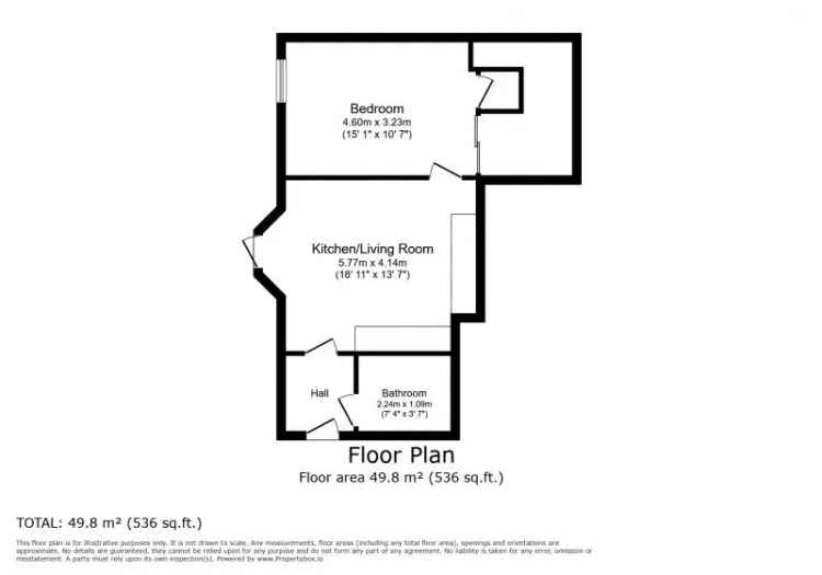 1 bedroom  Flat