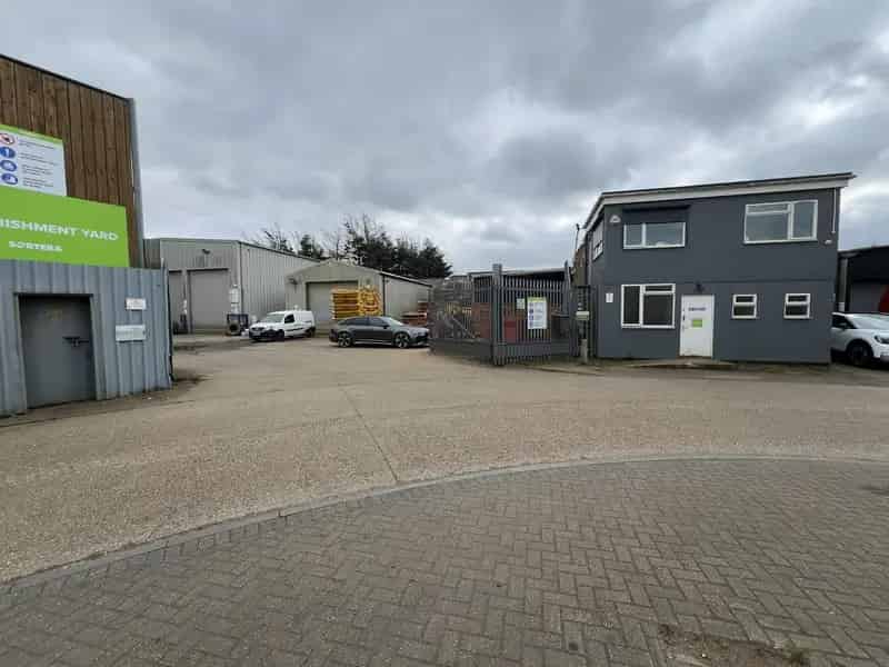 Yard and Buildings on Secure Site - Waste Handling Centre