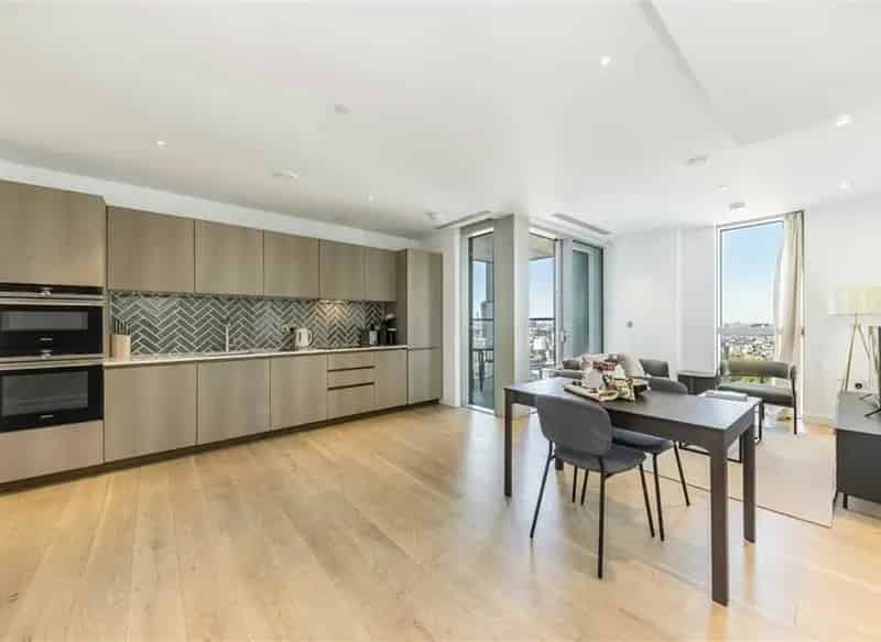 19th Floor 1-Bed Apartment in Atlas Building London