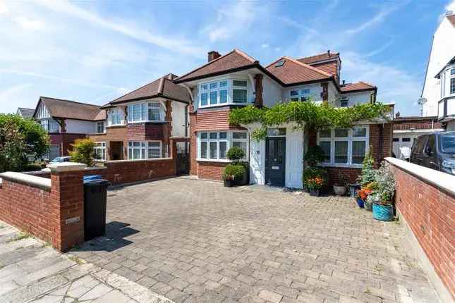 Detached house for sale in Powys Lane, Southgate N14