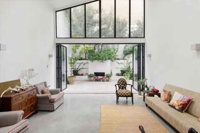 Detached house for sale in Abingdon Road, Kensington, London W8