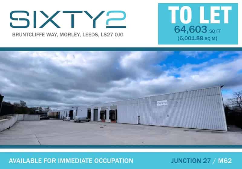 Warehouse Space for Lease Near M62 J27 Leeds