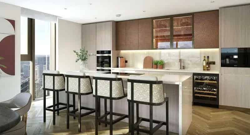 3 bed flat for sale