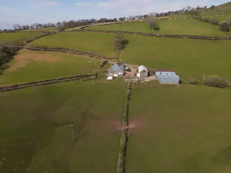 145 Acre Hill Farm with 4 Bedroom Farmhouse and Outbuildings in Brecon Beacons