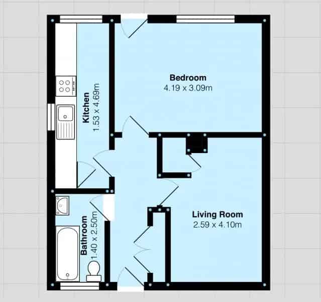 1 Bedroom Maisonette for Sale Birmingham B42