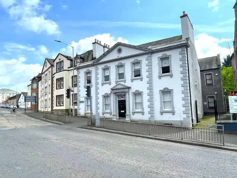 Three Story Semi-Detached Property with 21-Space Car Park