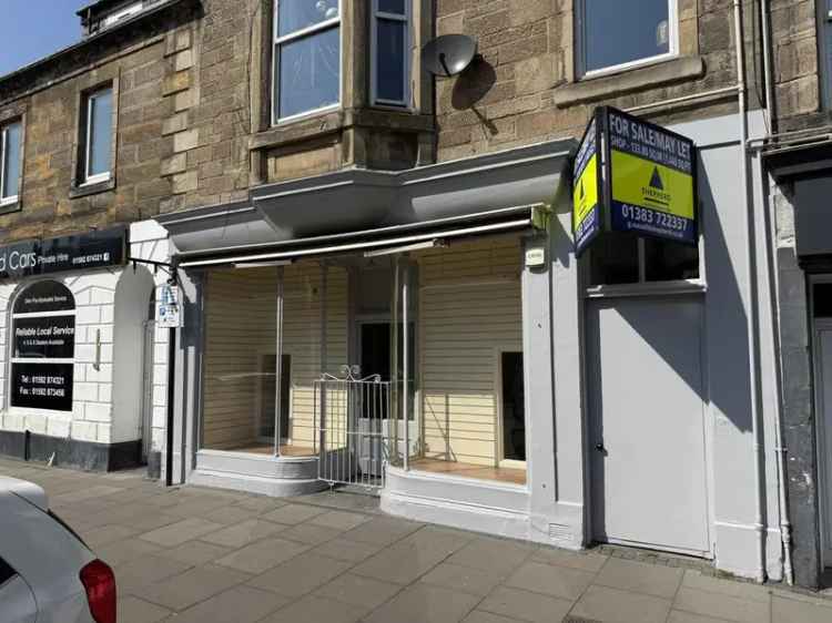 Retail Unit for Sale or Lease in Burntisland High Street