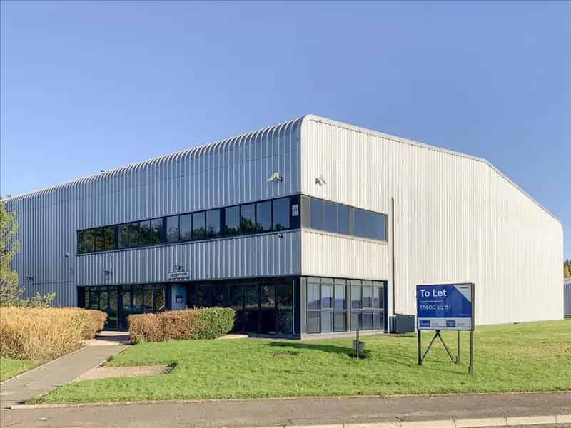 Refurbished High Bay Unit with Offices and Yard near M8 Motorway