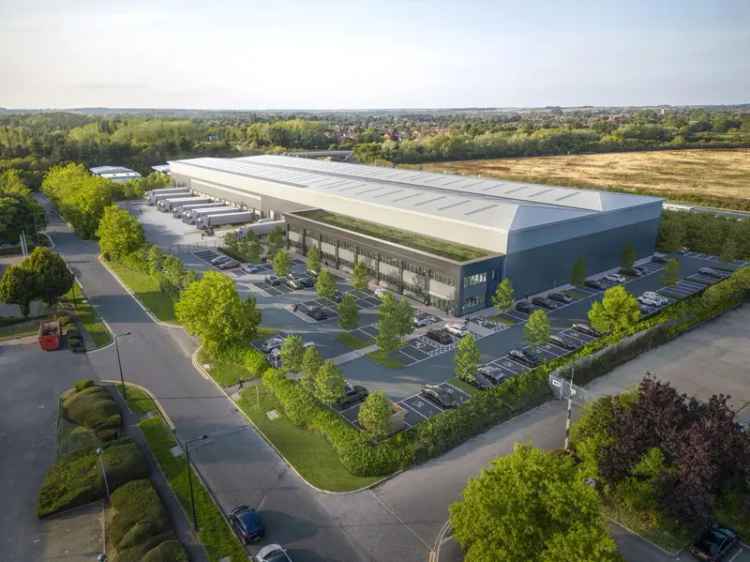 Grade A Logistics Unit M1 Motorway Access Net Zero Carbon BREEAM Excellent