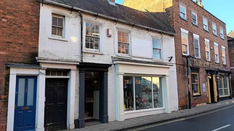 Ground Floor Retail Shop with Upper Floor Flat