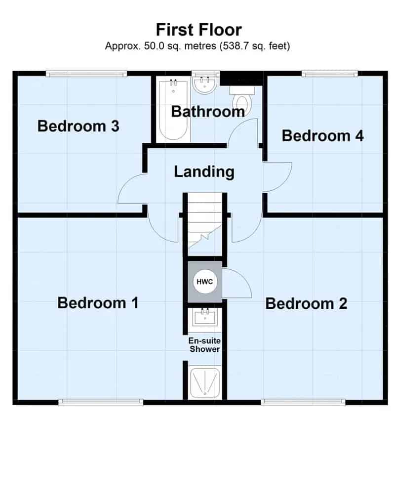 4 Bedroom Detached House to Rent Near Schools and Amenities