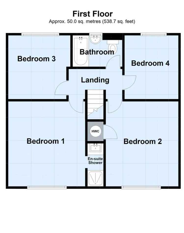 4 Bedroom Detached House to Rent Near Schools and Amenities