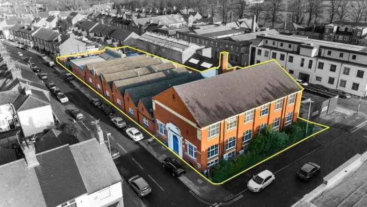 1900 Detached Industrial Unit with Office Block and Ample Parking