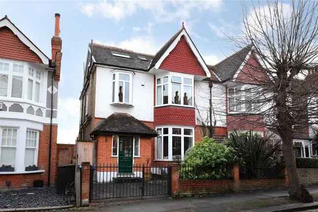 Semi-detached house for sale in Kenilworth Avenue, Wimbledon SW19