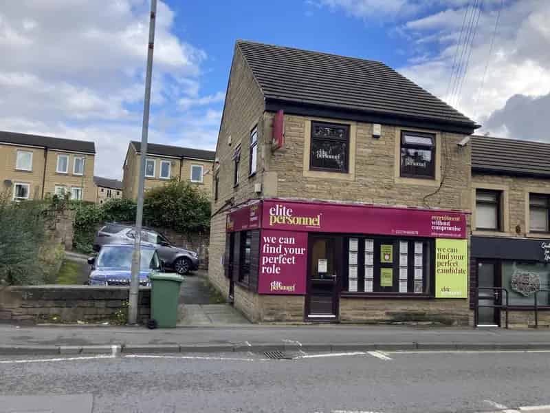 Stone Retail Office Building with Parking