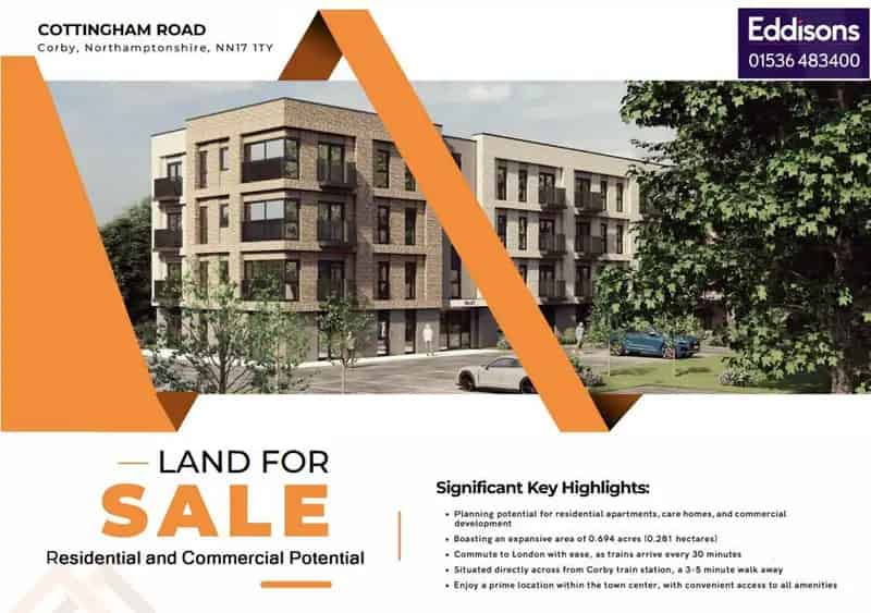 Development Site for Residential Office Care Homes and Commercial Uses