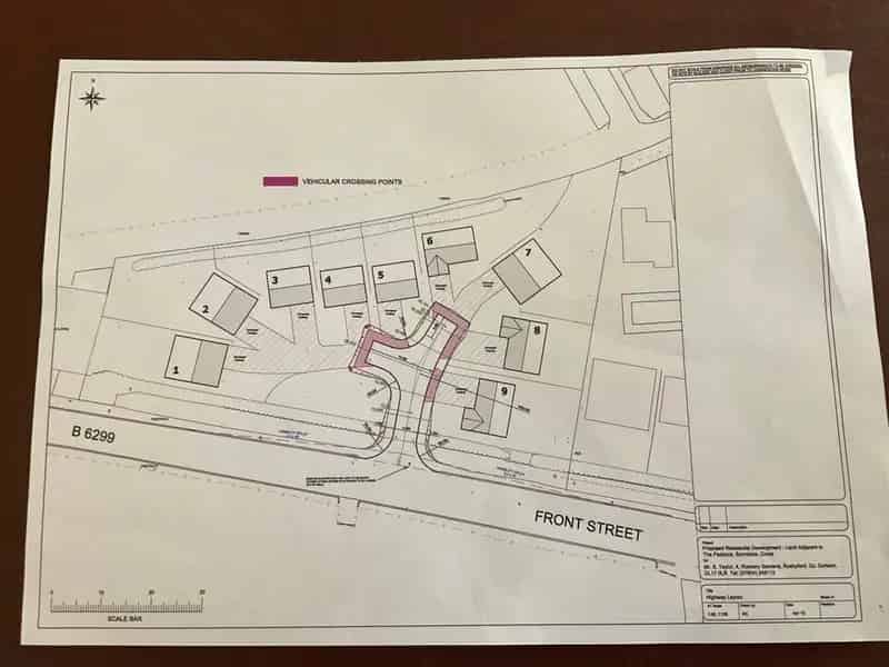 1.2 Acres with Planning Permission for 9 Dwellings in Sunniside