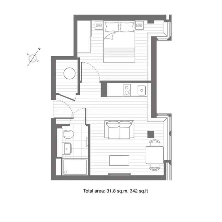 1 Bedroom Apartment to Rent