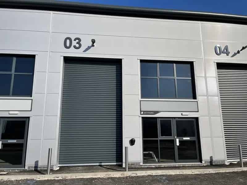 Newly Built High Quality Business Unit 139 sq m Exeter