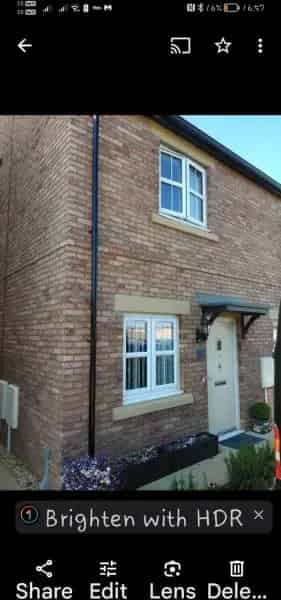 6 Year Old 2 Bed House Own Drive Med Garden Backs Golf Course