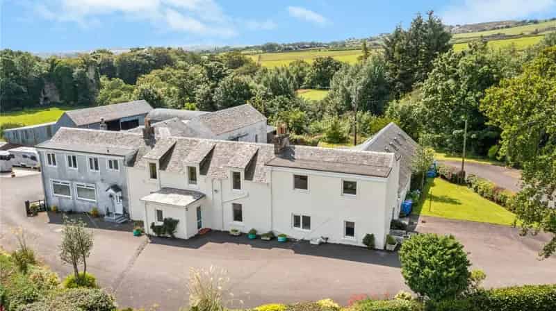 Ayrshire Farmhouse with Barn and 18 Acres