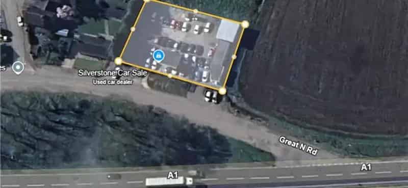 Roadside Car Sales Site with Restaurant Planning Permission