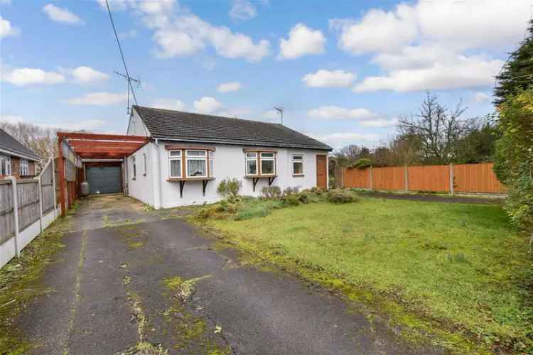 3 Bedroom Detached Bungalow For Sale