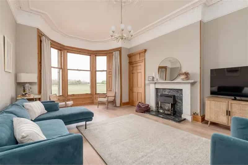 5 Bed Flat Musselburgh Double Upper 3 Reception Rooms Private Garden