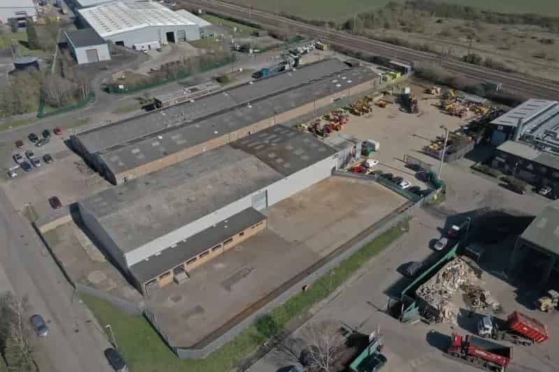 12850 sq ft Industrial Warehouse Unit with Large Yard