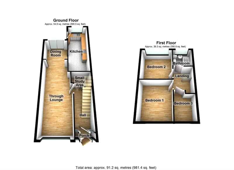 3 Bedroom  House to Rent