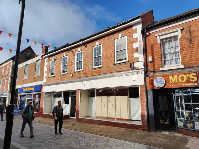 Mid Terrace Retail Unit with Staff Accommodation