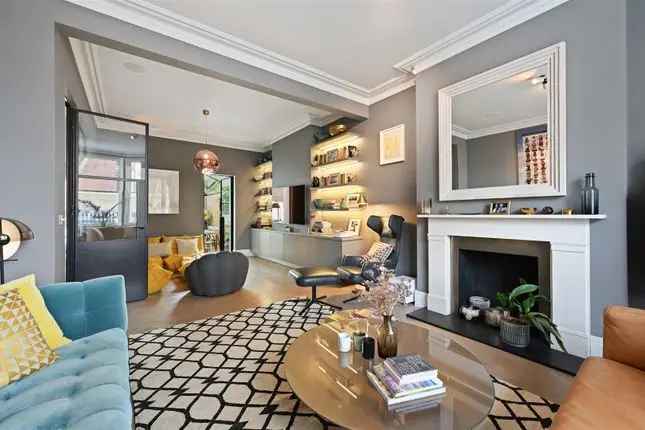 Terraced house for sale in Luxemburg Gardens, London W6