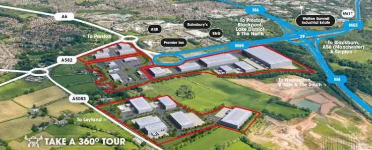 Lancashire Central Logistics Manufacturing Units For Sale To Let