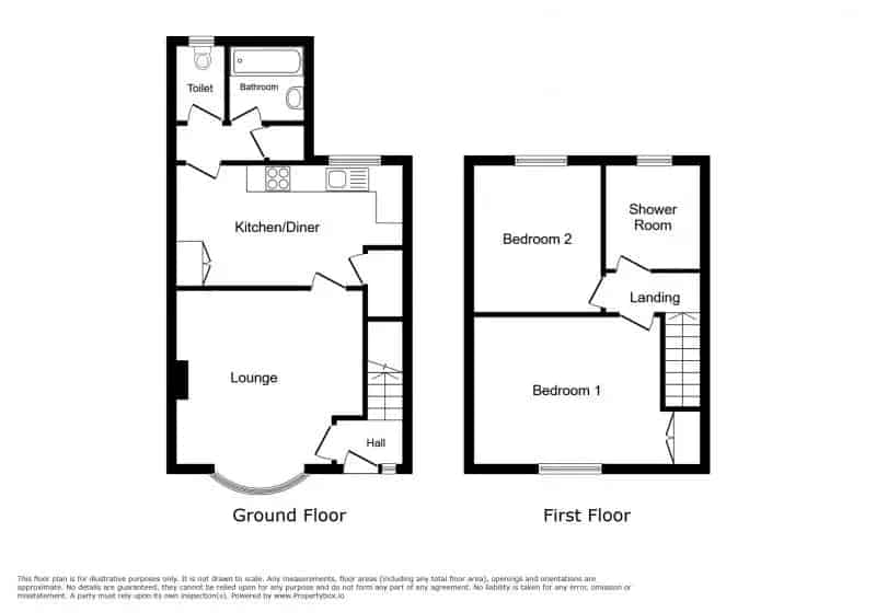 2 Bedroom Terraced House For Sale Needs Modernisation