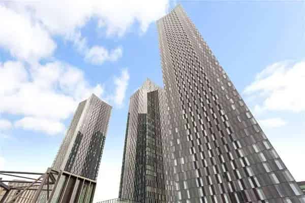 Luxury Deansgate Square Apartment Two Double Bedrooms Parking Included