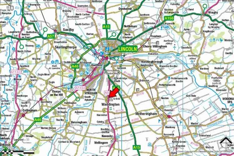 Freehold Land for Sale in Waddington Lincolnshire