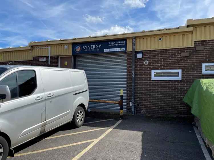 Industrial Unit For Immediate Occupation