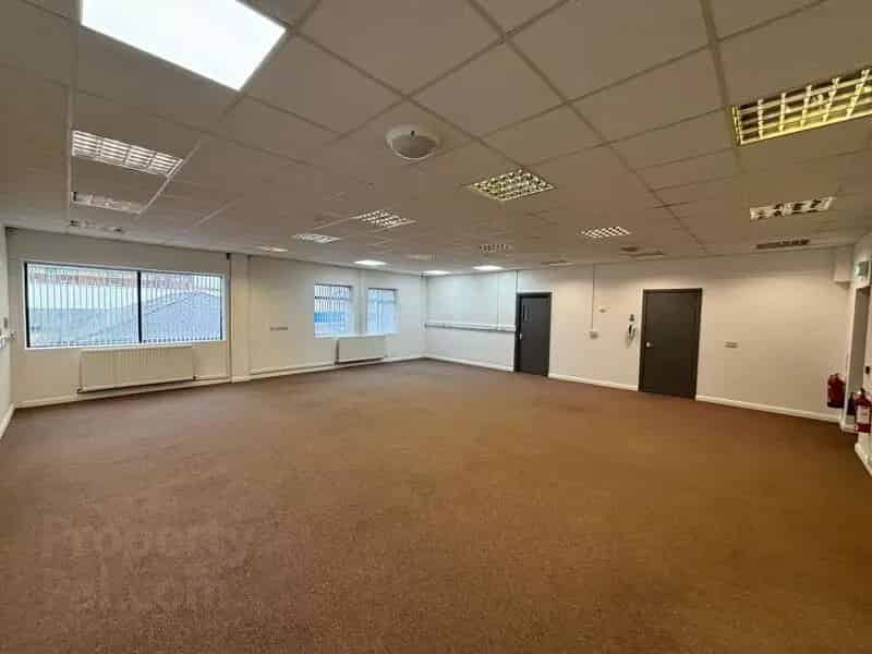 Office Suite: Modern Workspace with Private Rooms
