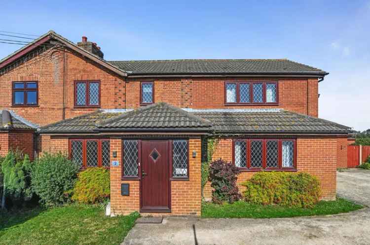 4 Bedroom Semi Detached House with Annexe and 16 Acre Plot Colchester Road Little Bentley