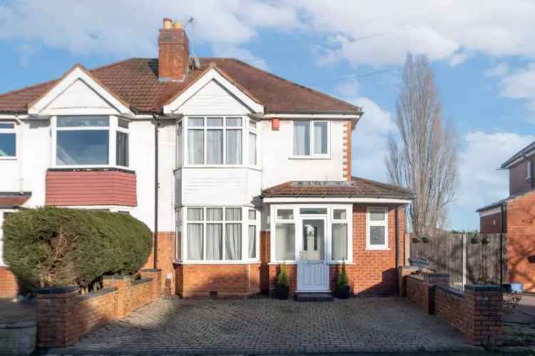 3 Bedroom Semi Detached House for Sale Birmingham