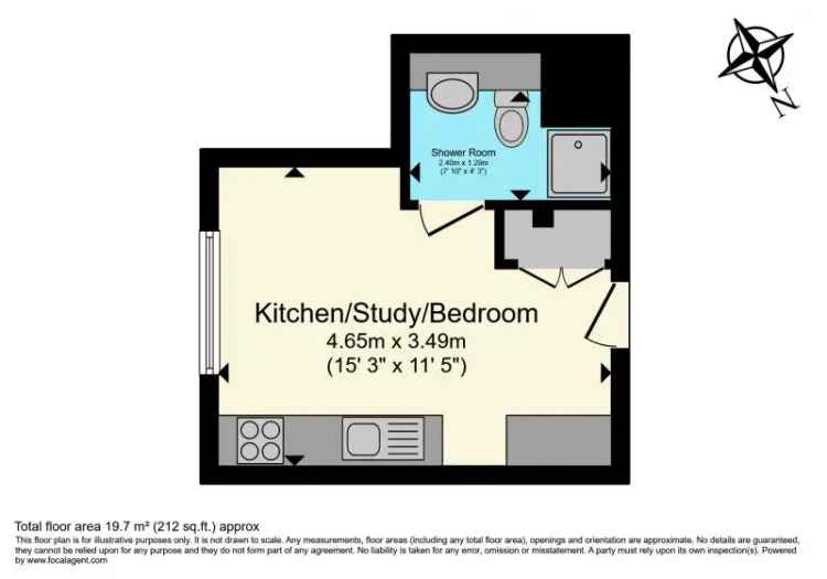 1 Bedroom Flat Near Lancaster University